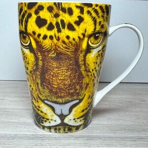 Leopard Coffee Mug Paul Cardew Wild Cafe Collection